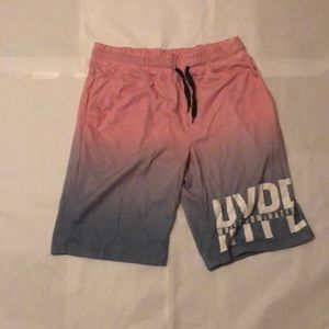 Casual Pink and Blue Shorts Size L